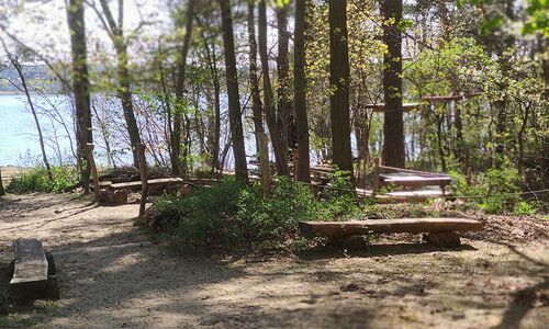 Seeblick aus dem Kletterwald